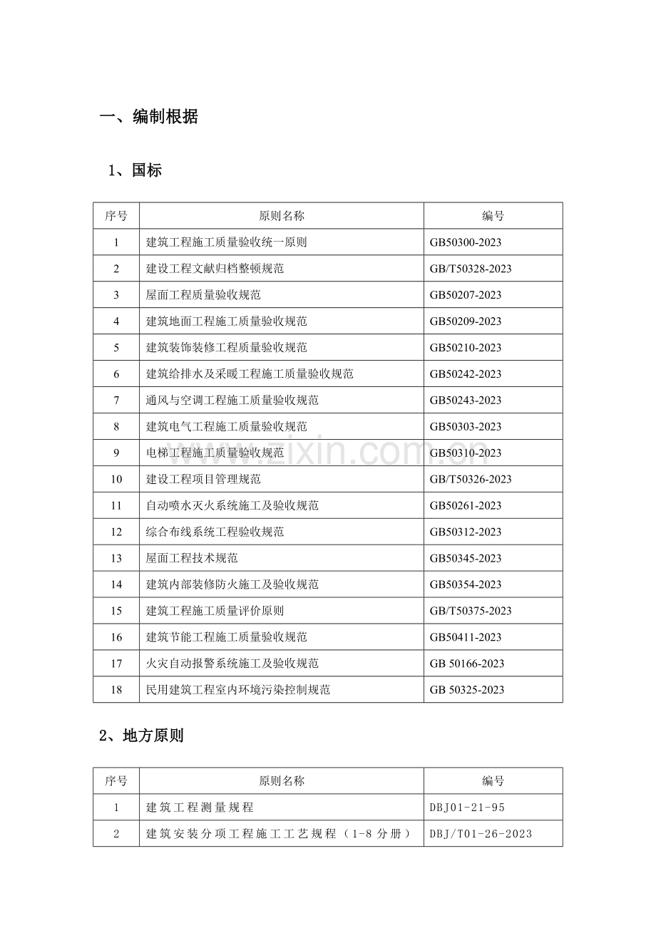 精装修施工组织设计施工方案鲁班奖.doc_第1页