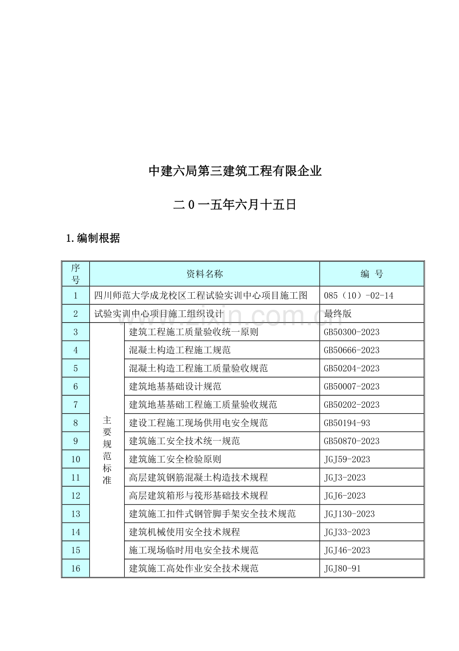 工程实验实训中心项目模板专项施工方案.doc_第2页