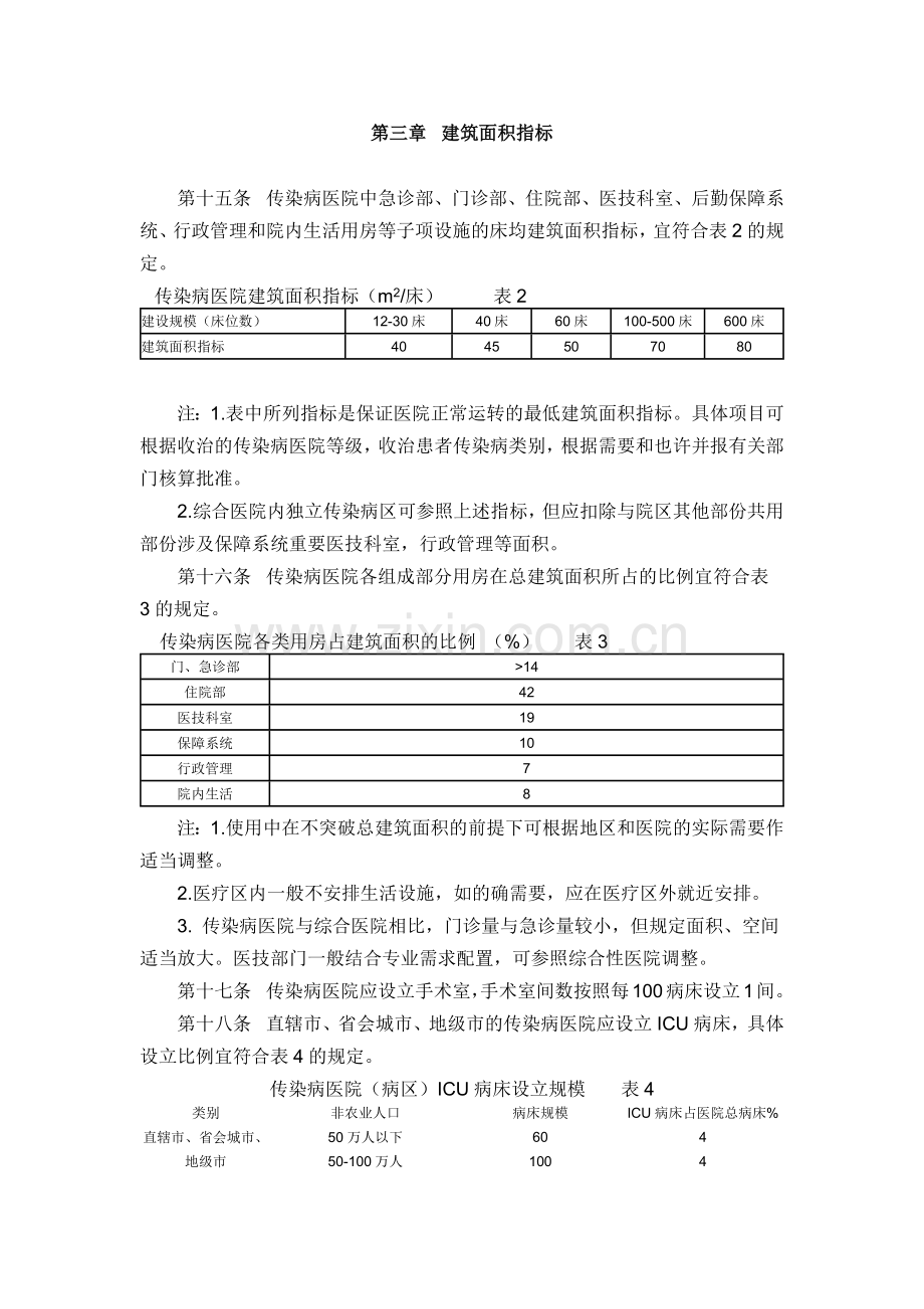 传染病医院建设标准.doc_第3页