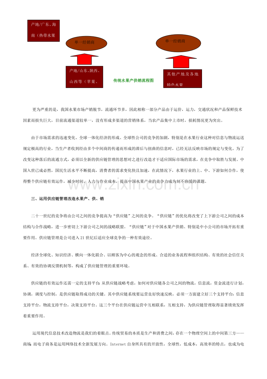 供应链管理在中国水果市场中的应用.doc_第2页