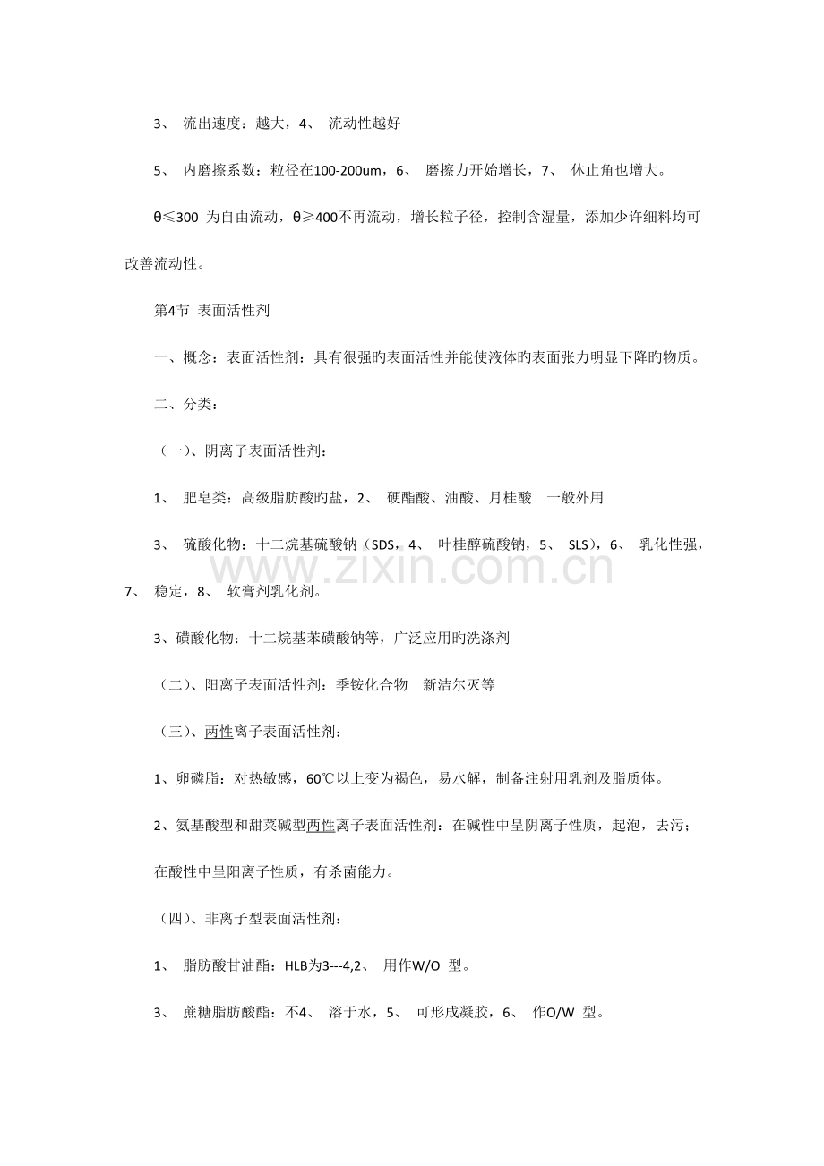 2023年执业药师考试药剂学学习笔记总结.doc_第3页