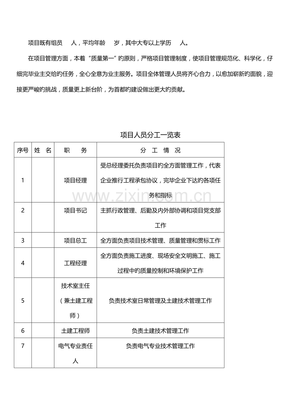 工程项目经理部管理制度手册.doc_第2页