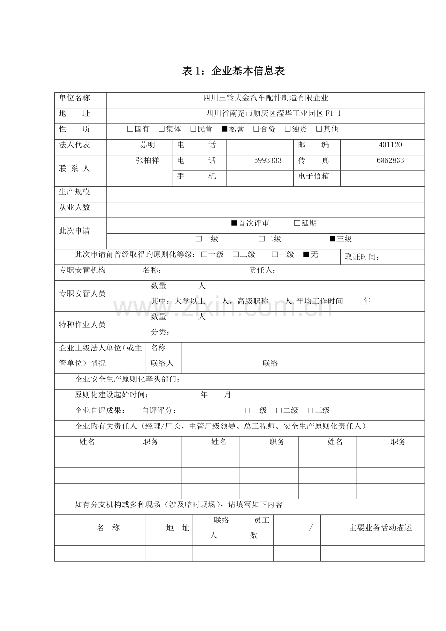 安全生产标准化自评报告工贸企业.doc_第3页