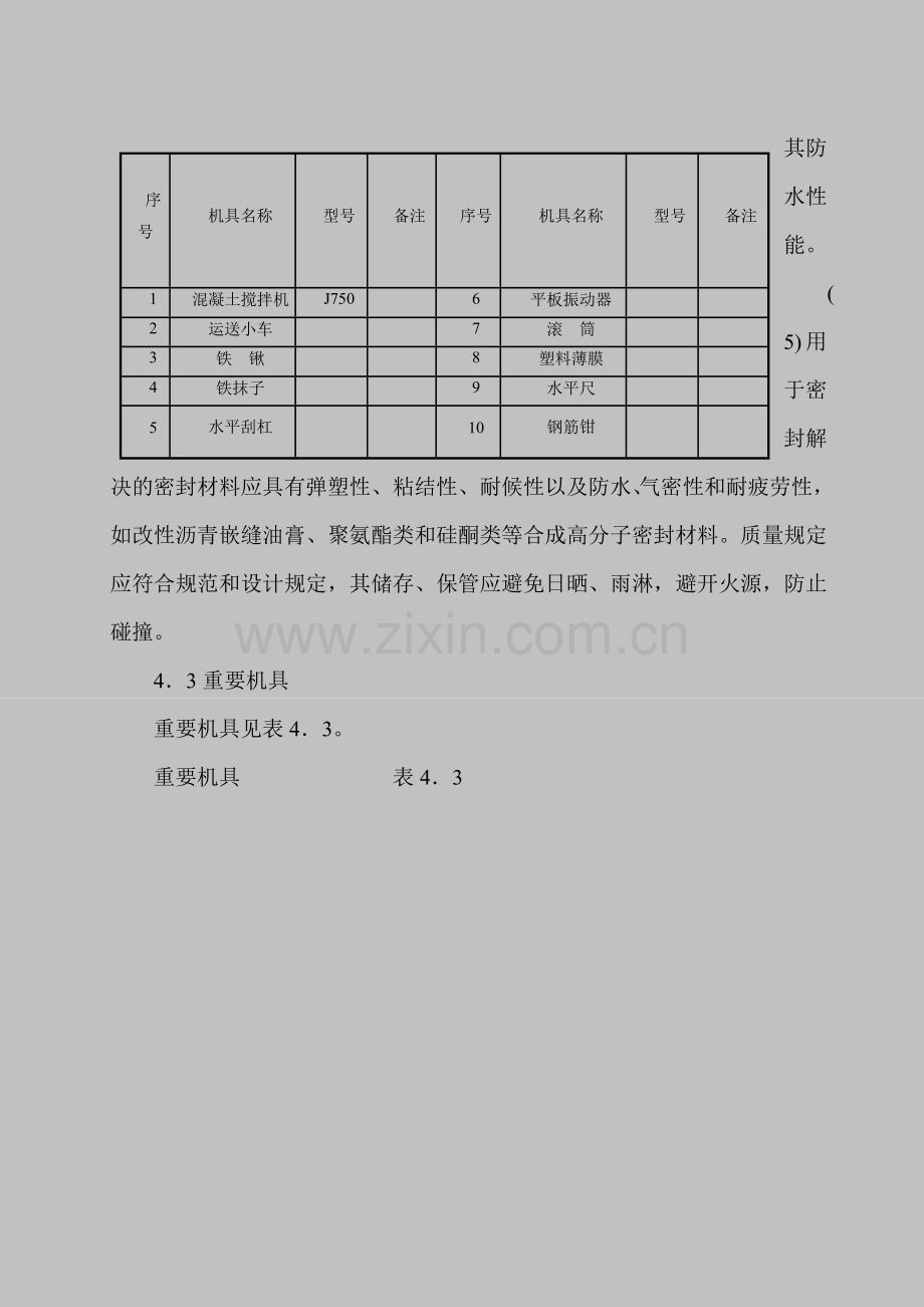 刚性防水屋面工程施工工艺.doc_第3页