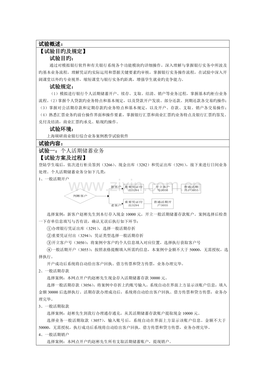 2023年商业银行实验报告.doc_第2页