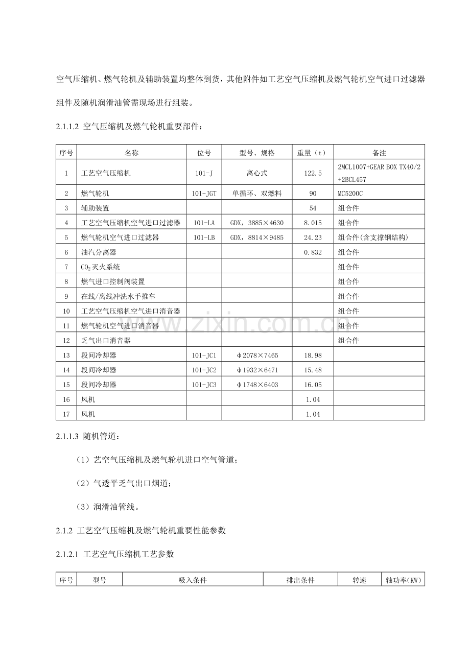 燃气轮机及工艺空气压缩机组的施工工艺标准.doc_第2页