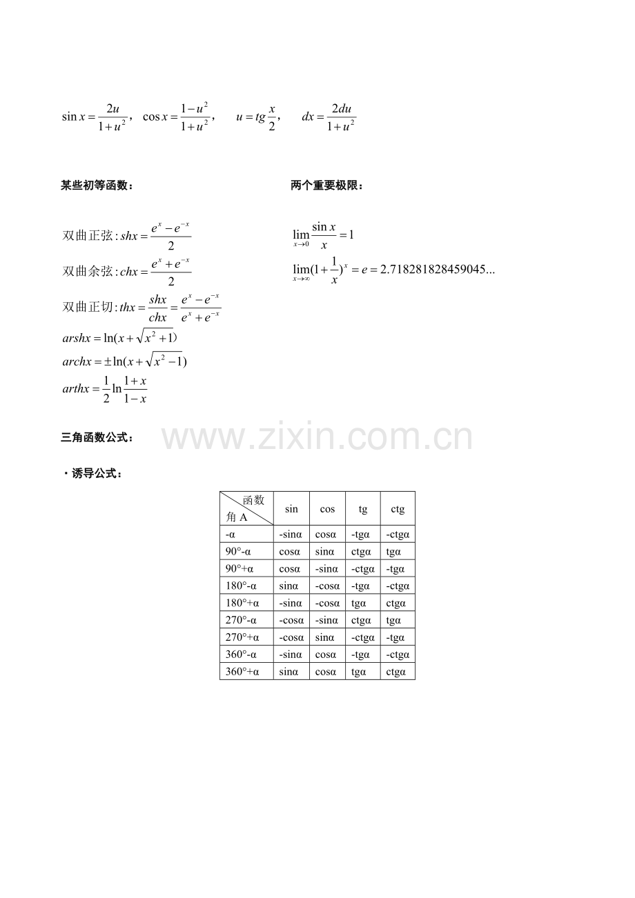 2023年考研数学必背公式大全.doc_第3页