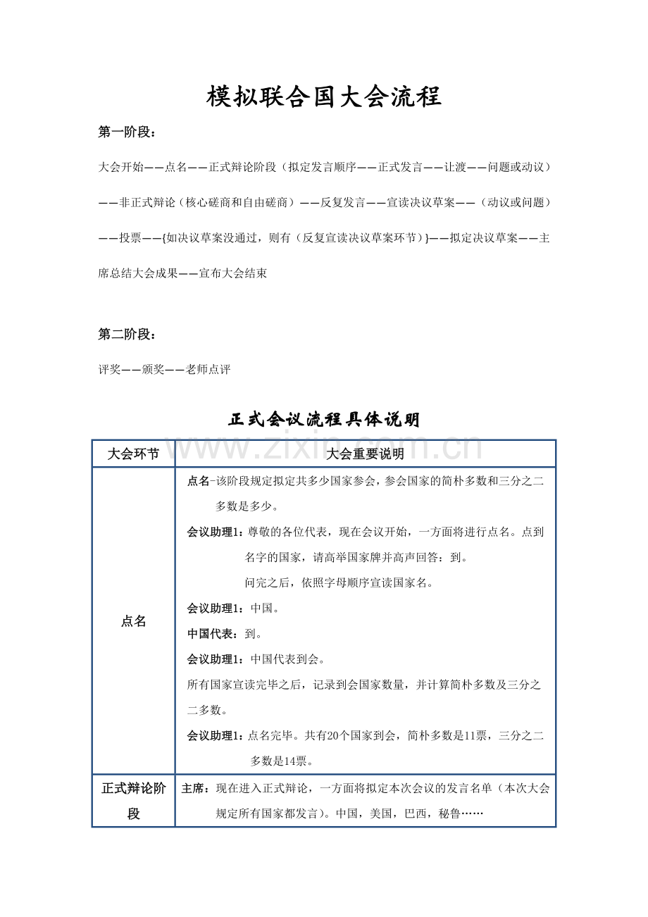 模拟联合国大会流程.doc_第1页