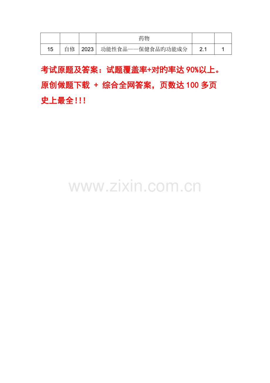 2023年山东省执业药师继续教育试题及答案共学分全部答案.doc_第2页