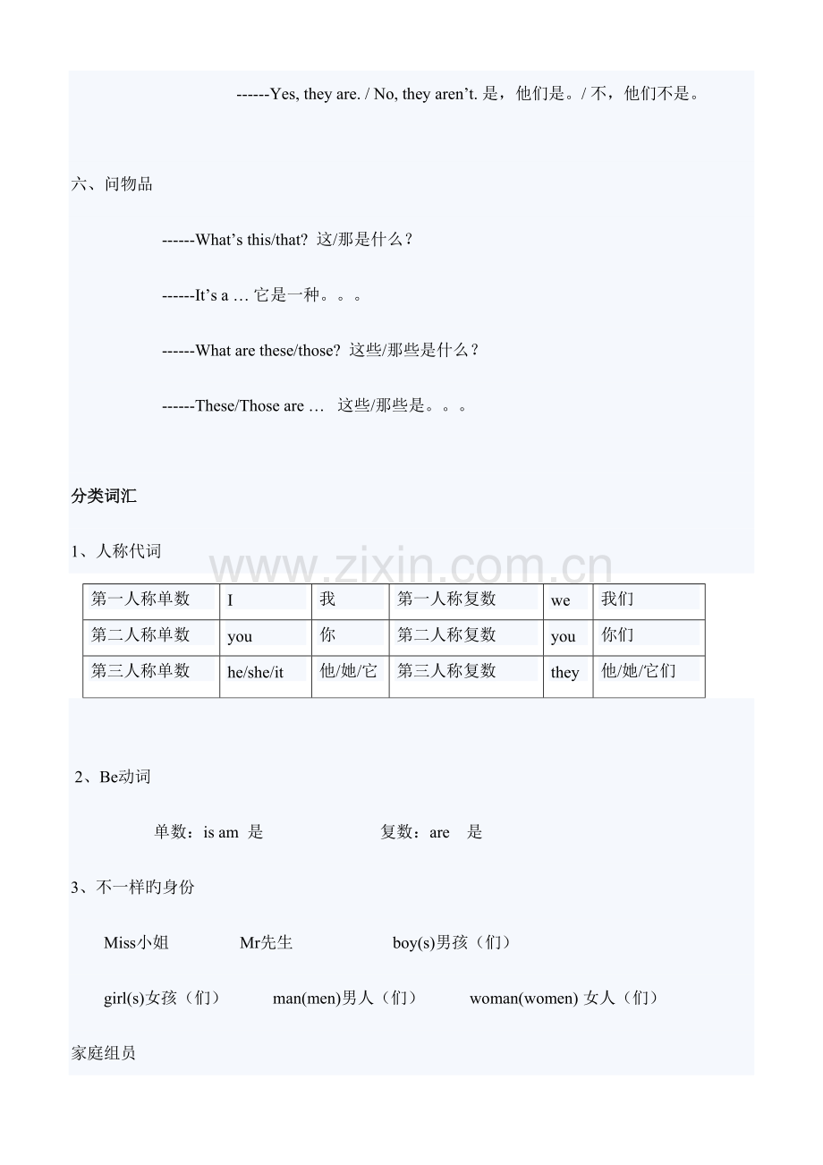 2023年湘少版小学英语毕业总复习知识点汇总.doc_第3页