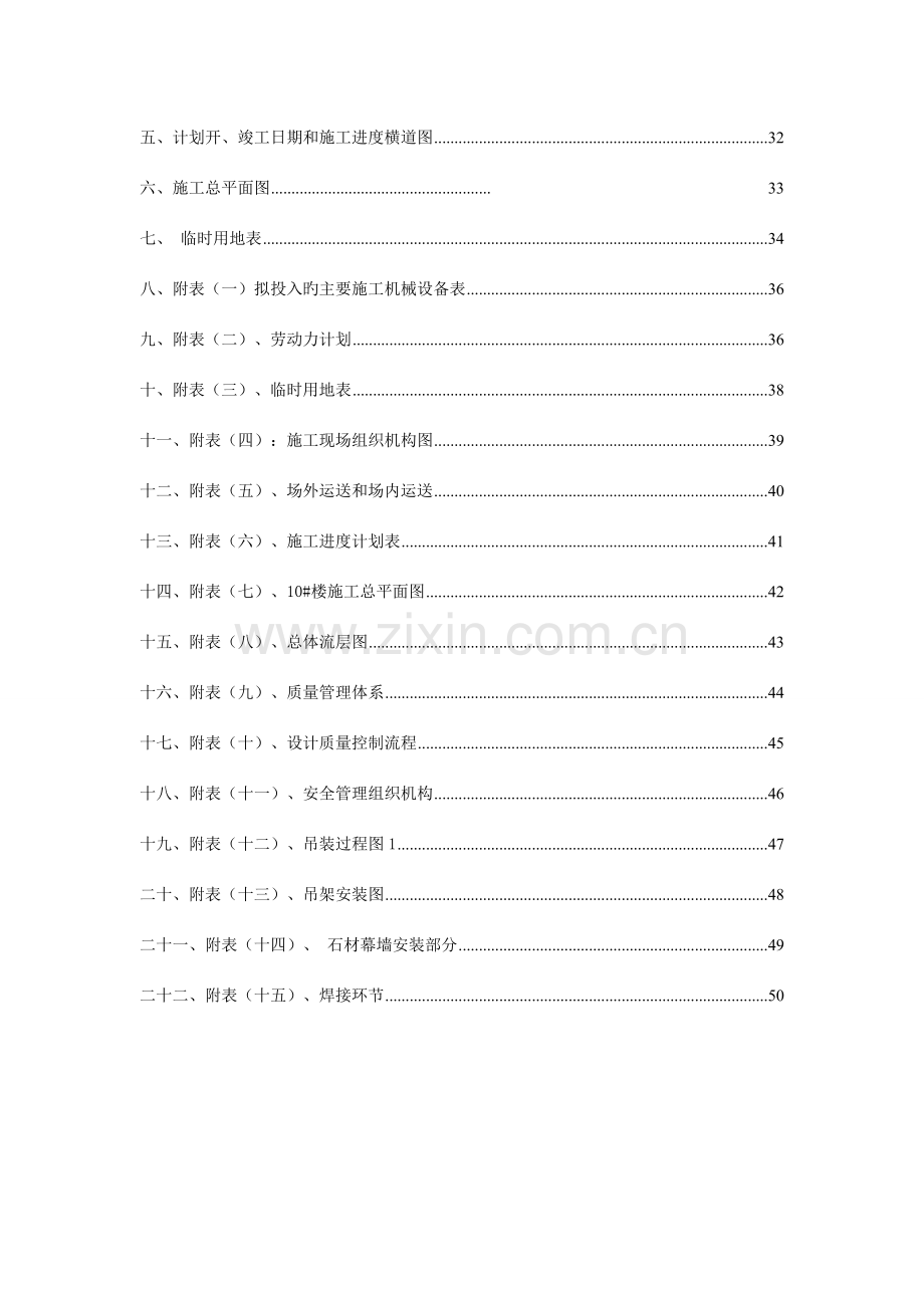 石材、GRC、玻璃幕墙施工组织设计内容.doc_第2页