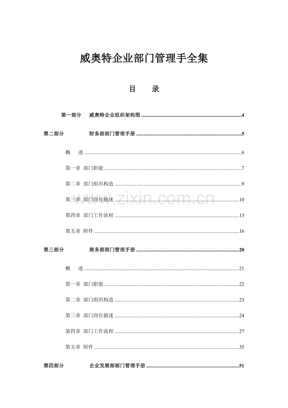 科技公司部门管理手册全集.doc_第1页