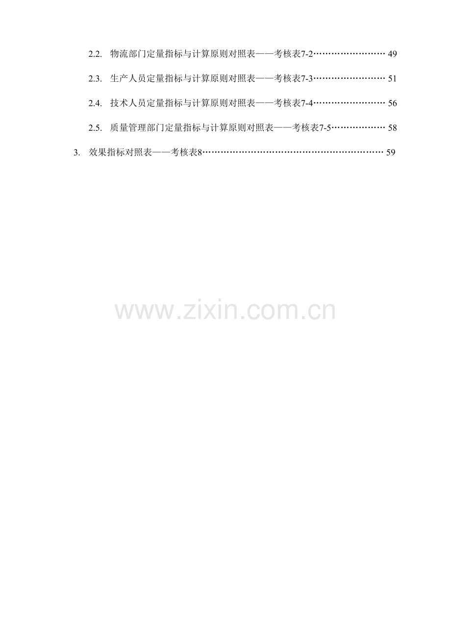 2023年制造类企业年绩效考核全套考核指标.doc_第3页