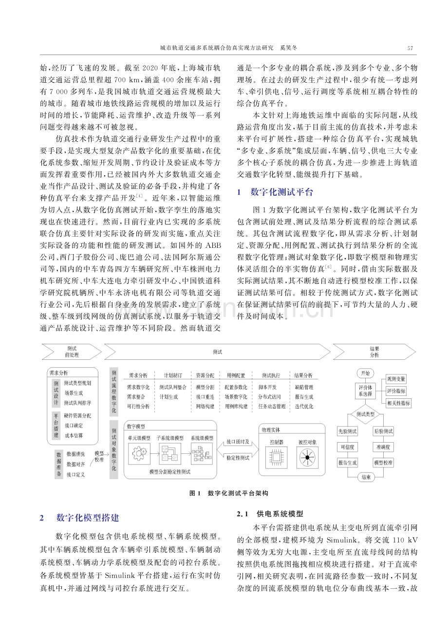 城市轨道交通多系统耦合仿真实现方法研究.pdf_第2页