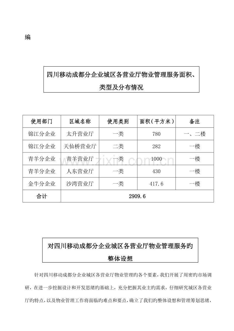 公司城区营业厅物业管理投标书.doc_第3页