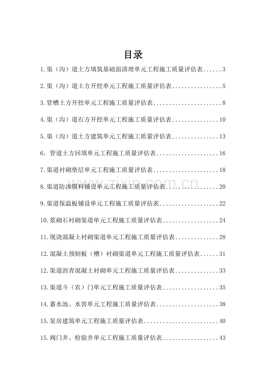 灌溉与排水工程施工质量评定表.docx_第2页