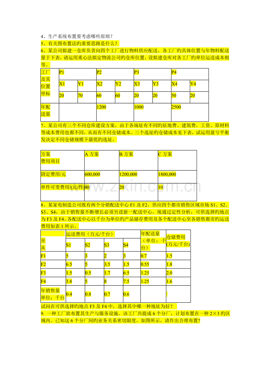 生产物流管理作业题.doc_第2页