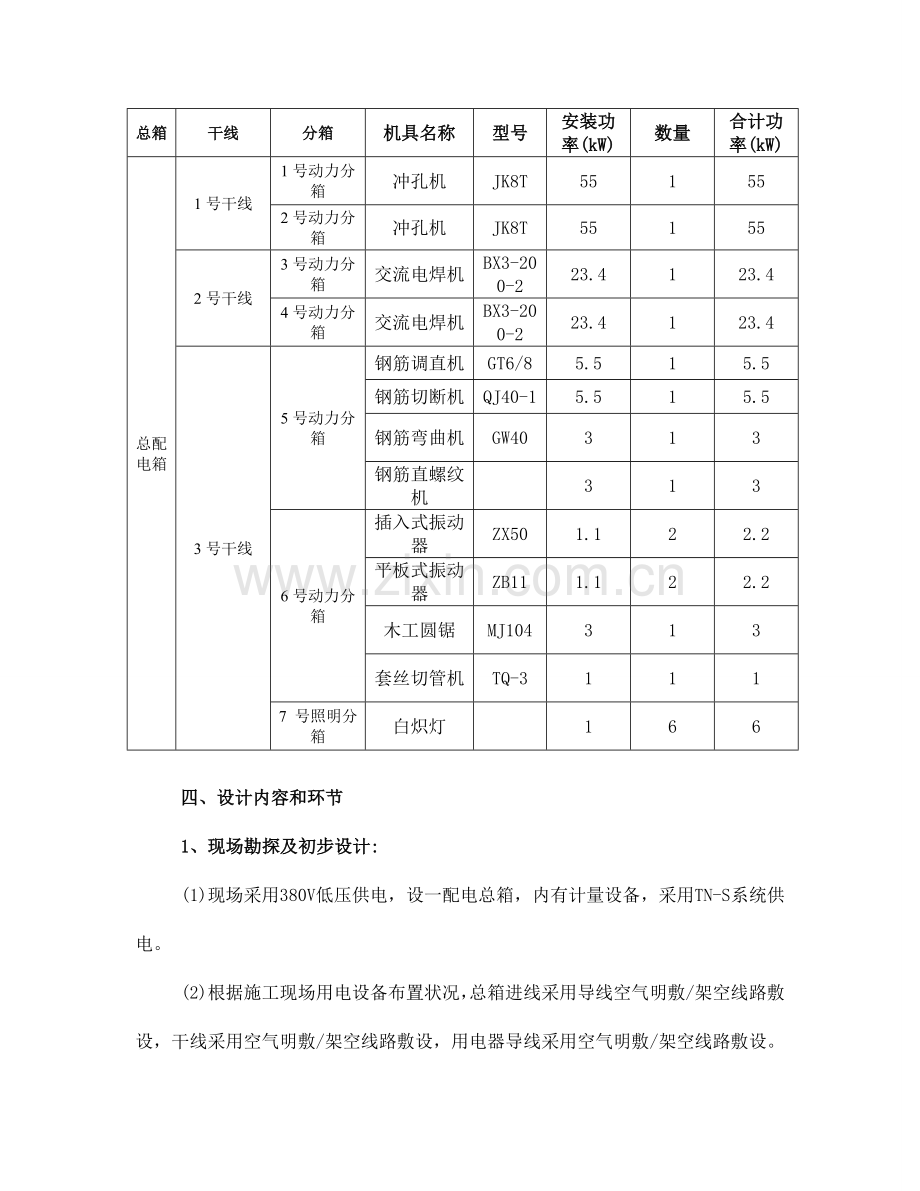 临时用电施工方案金岛路桥梁.doc_第2页