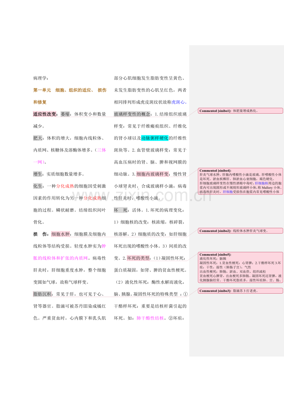 病理学笔记专业资料.doc_第1页