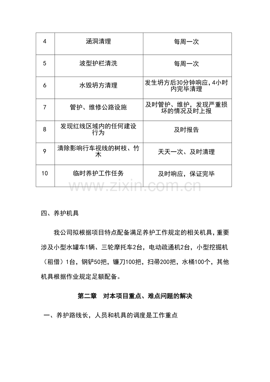 公路养护施工组织设计.doc_第3页