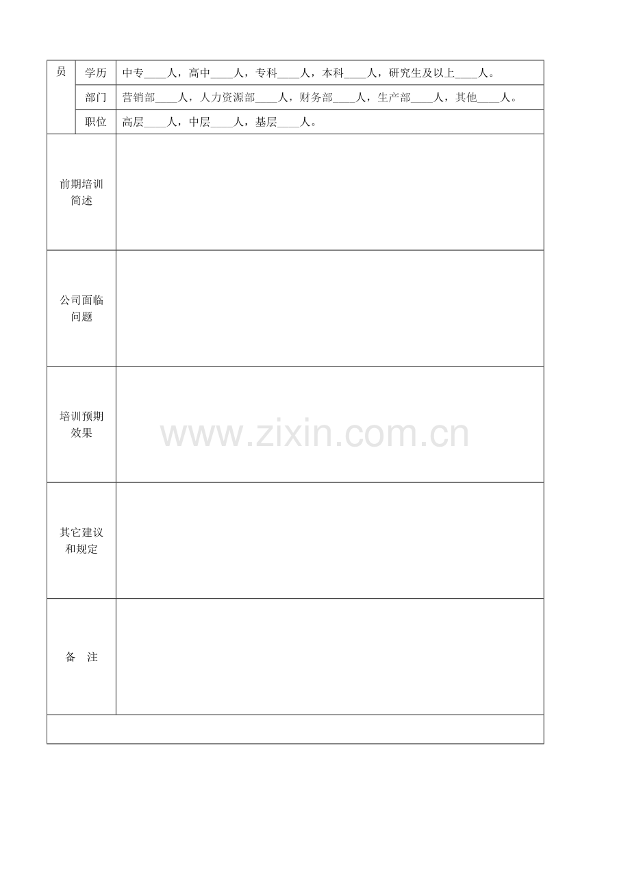 企业内训意向调查表.doc_第2页