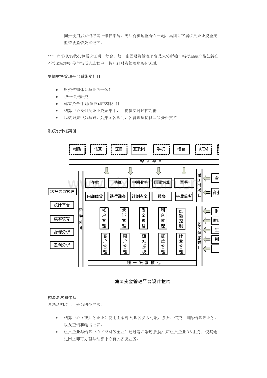 集团财资管理平台系统.doc_第2页