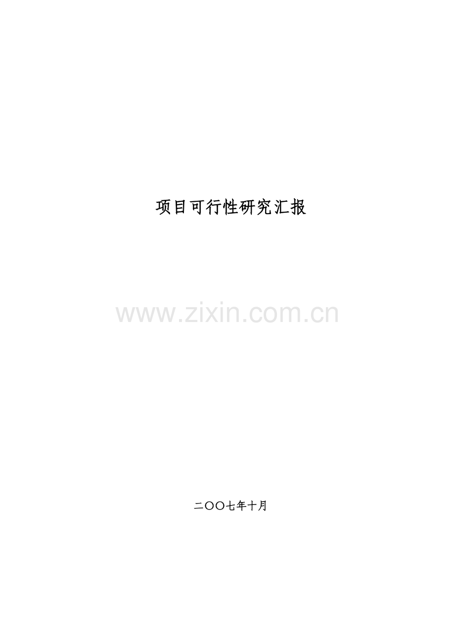 上海目可行性研究报告.doc_第1页