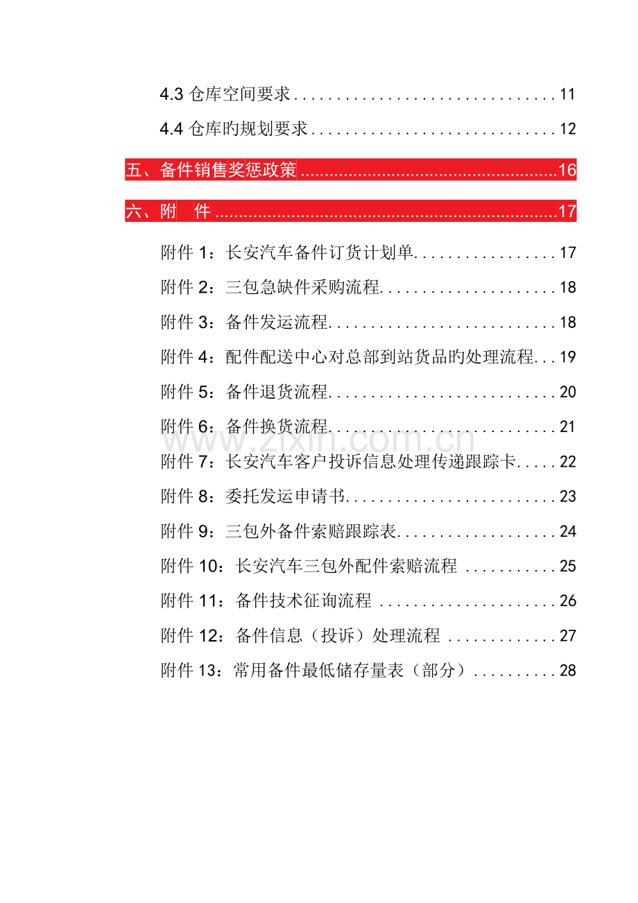 长安汽车经销商备件运营管理标准手册.doc_第3页