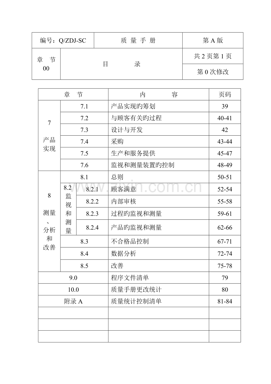 质量方针及管理手册.doc_第2页