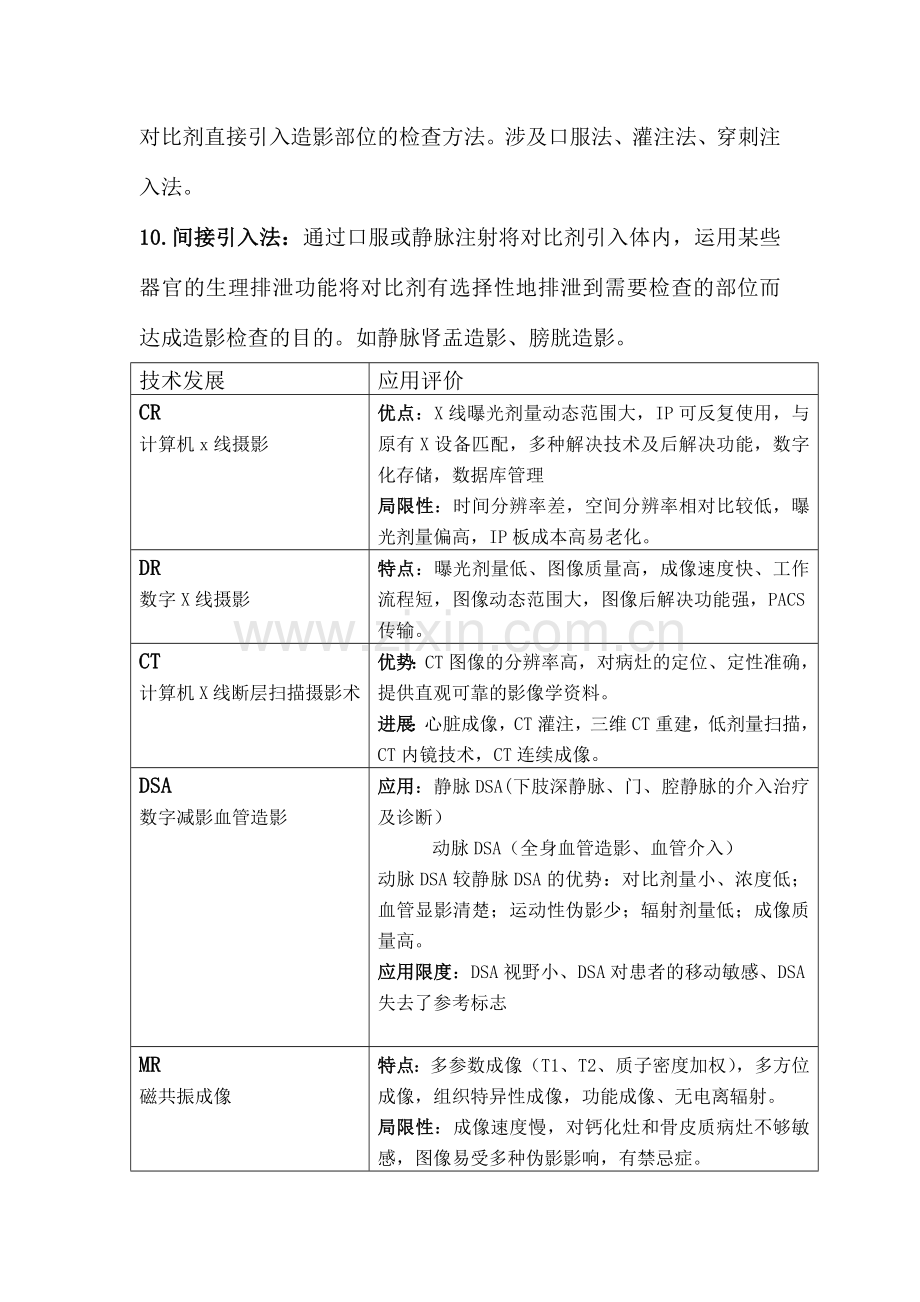 医学影像技术名词解释.doc_第2页