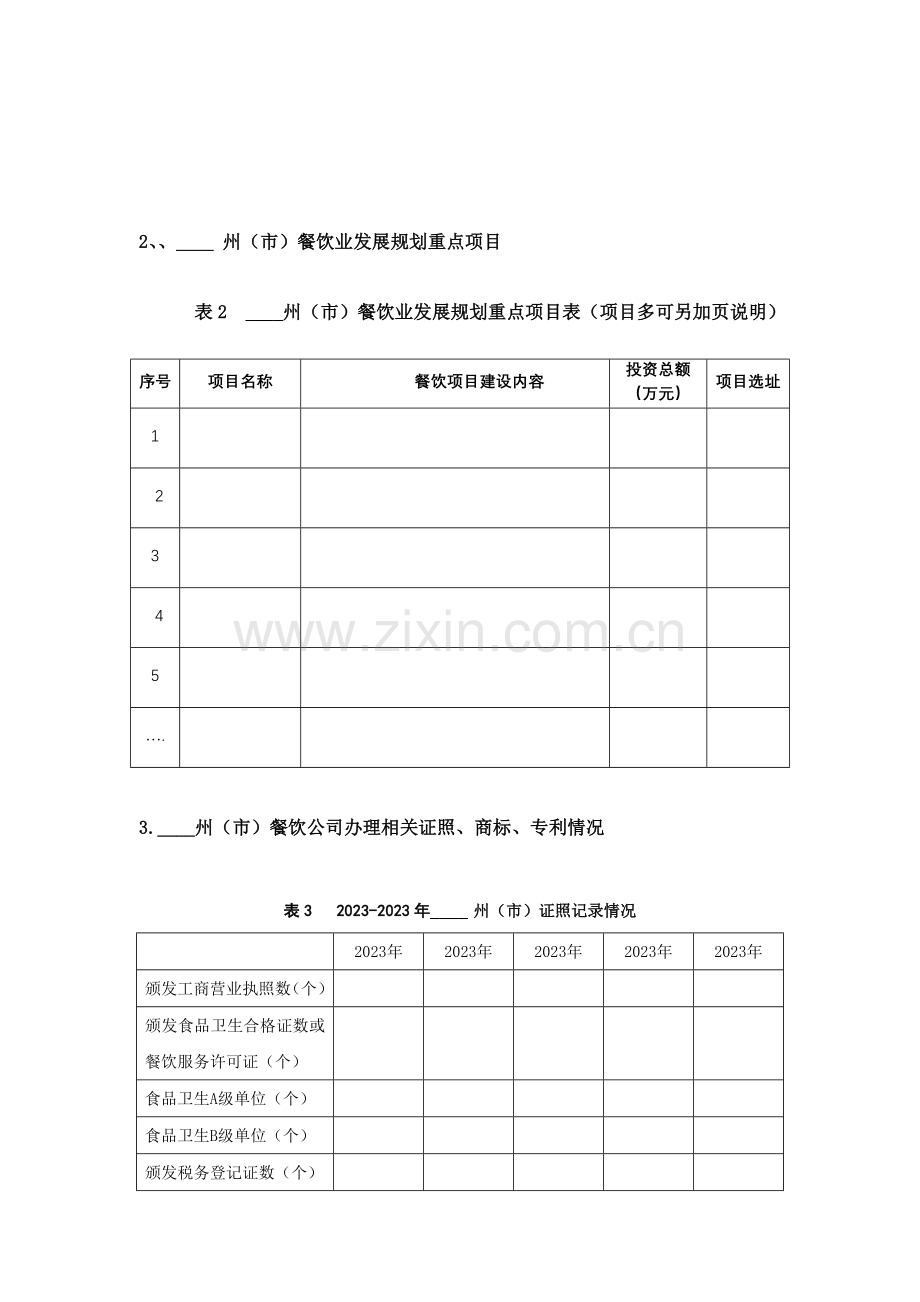 云南省餐饮业发展规划纲要调研资料.doc_第3页