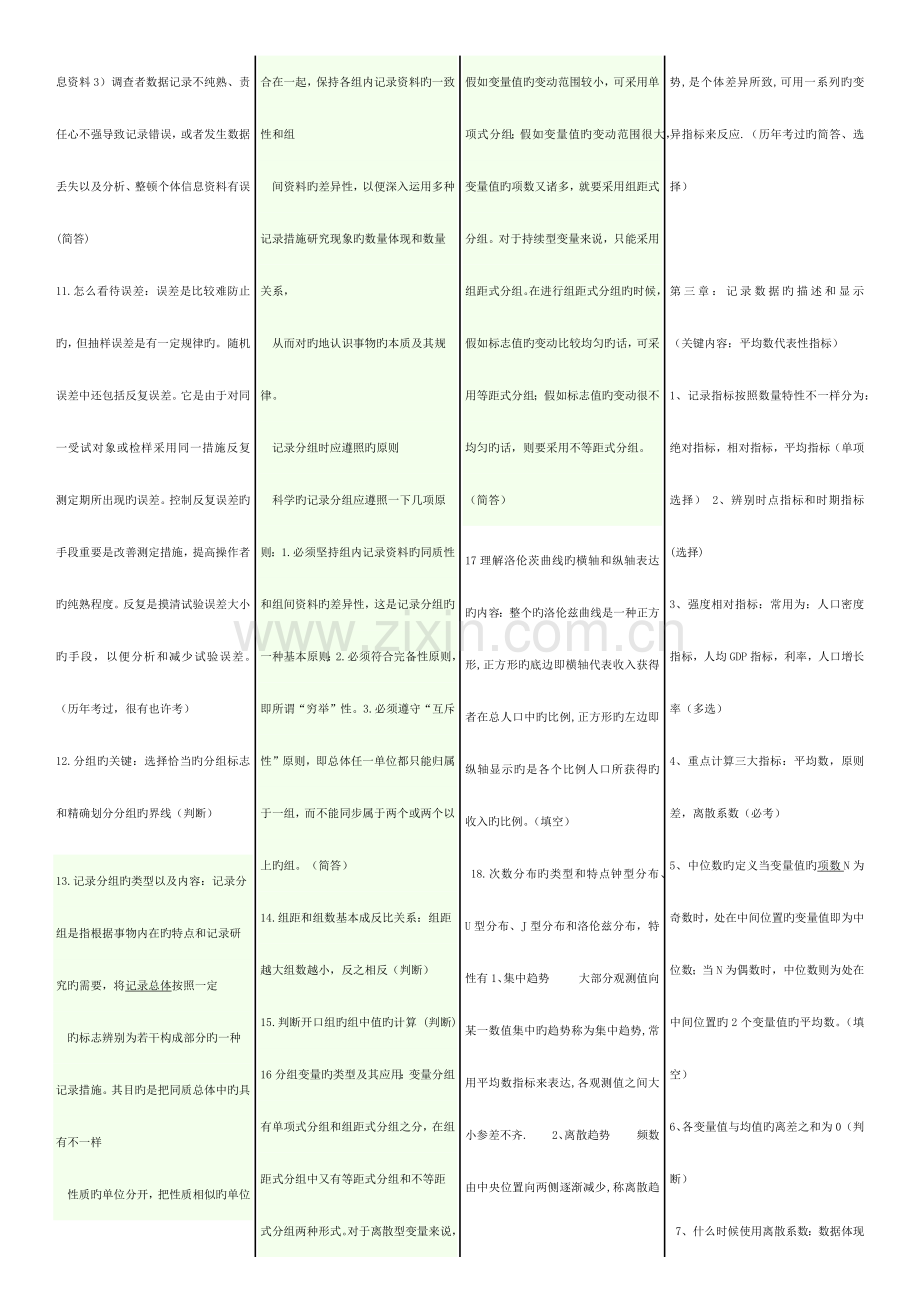 2023年自考00974统计学原理复习重点.docx_第2页