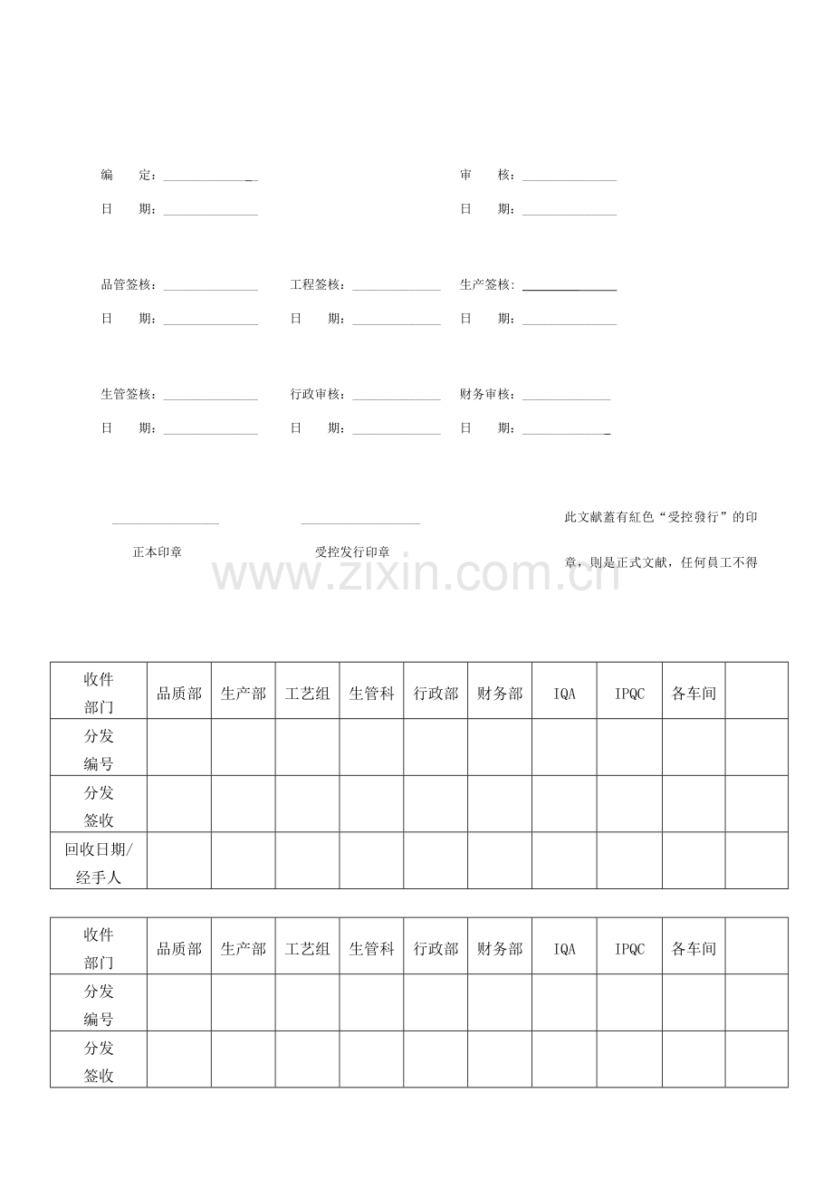 品质部绩效考核制度.doc_第1页