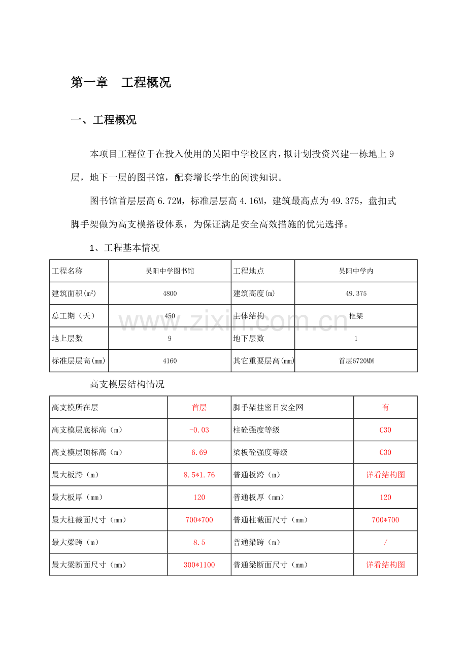 盘扣式承插式高支模施工方案.doc_第3页