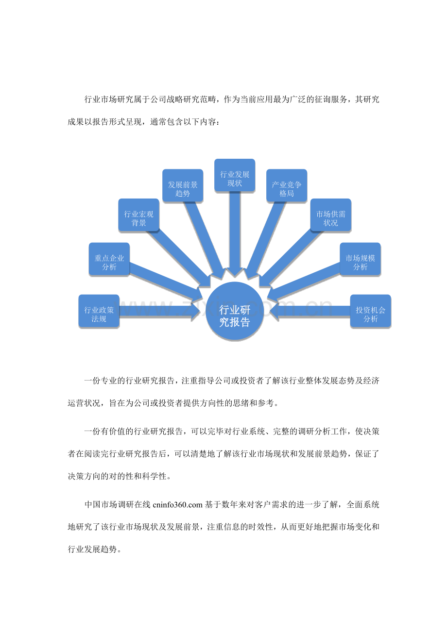 现状调研分析及市场前景预测报告调查报告表格模.docx_第2页