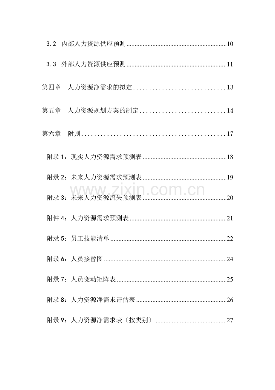 管理咨询公司人力资源规划制度.doc_第3页