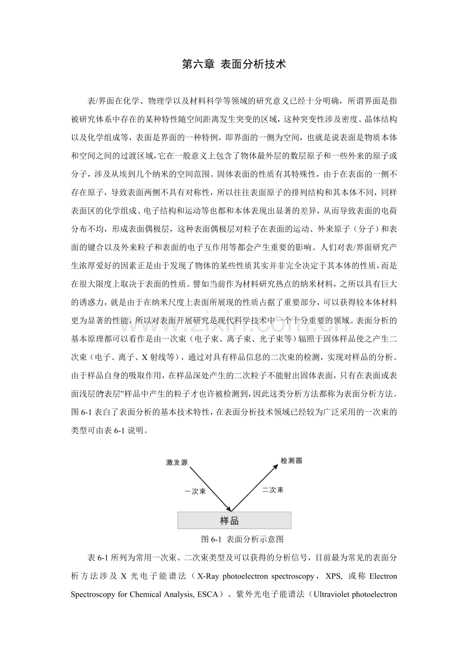 表面分析技术.doc_第1页