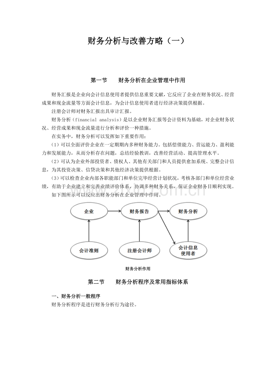 财务分析与改进策略.docx_第1页