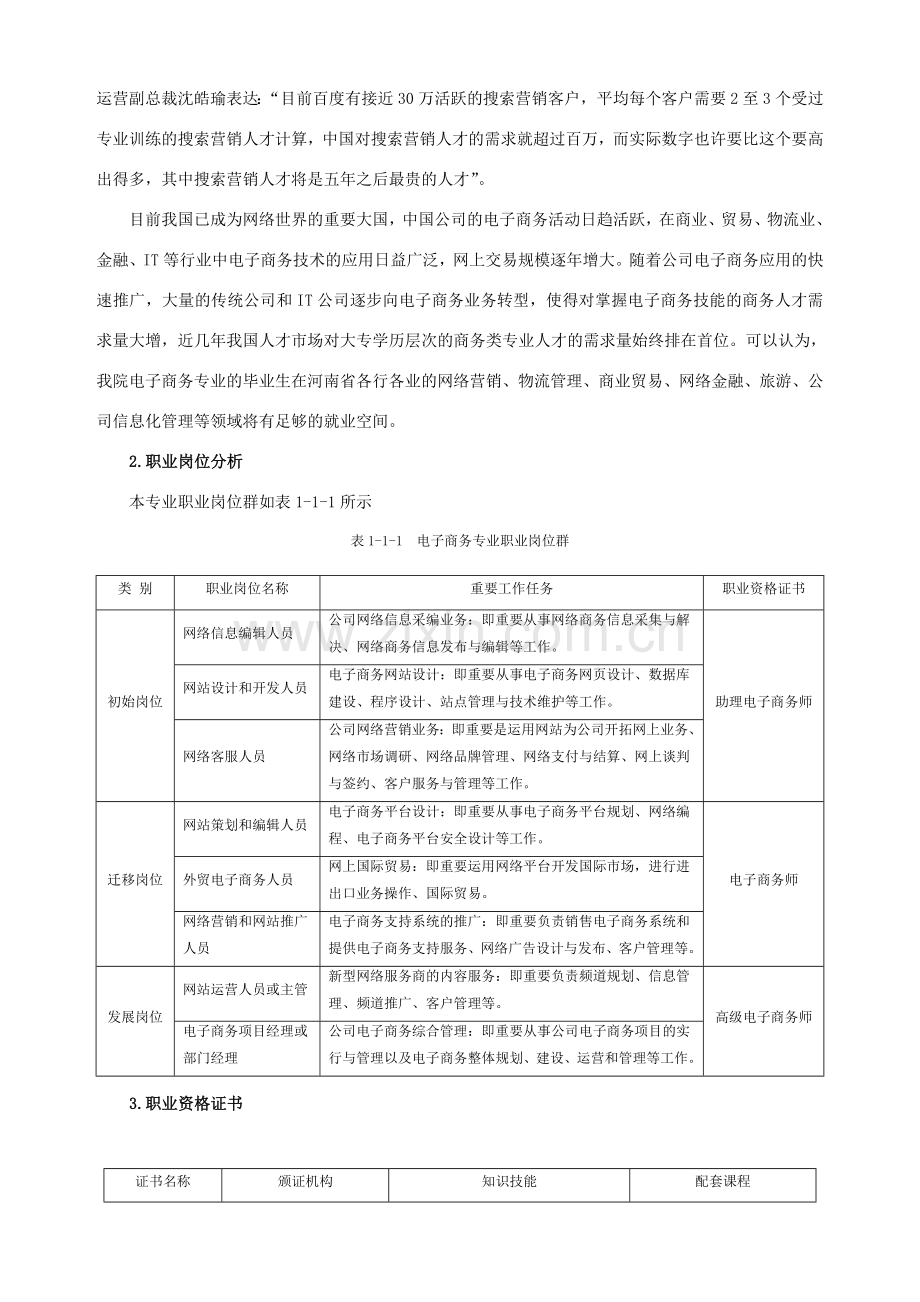 级电子商务专业人才培养方案.doc_第3页