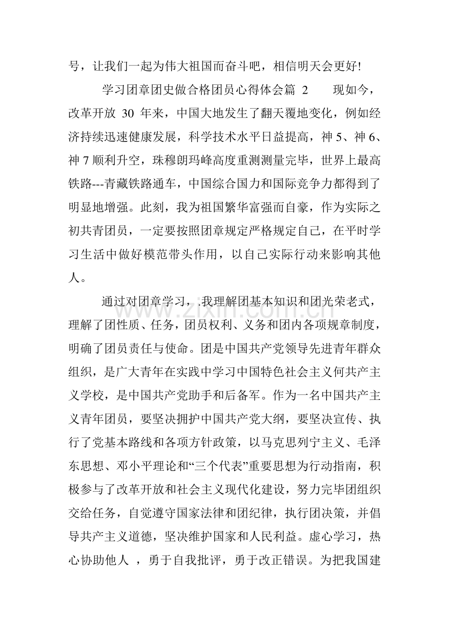 学习团章团史做合格团员心得体会.doc_第3页