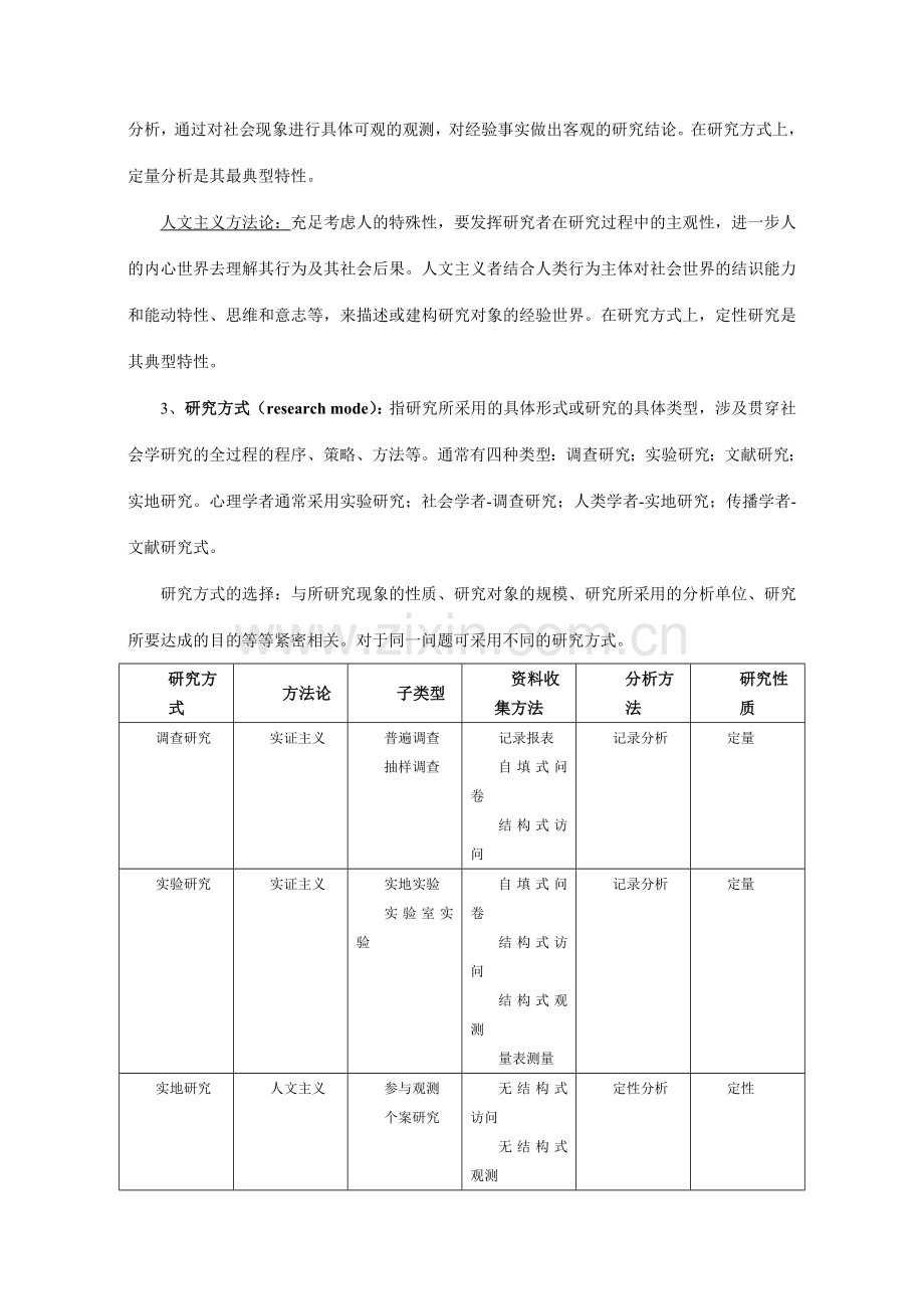 风笑天社会学研究方法笔记.doc_第2页