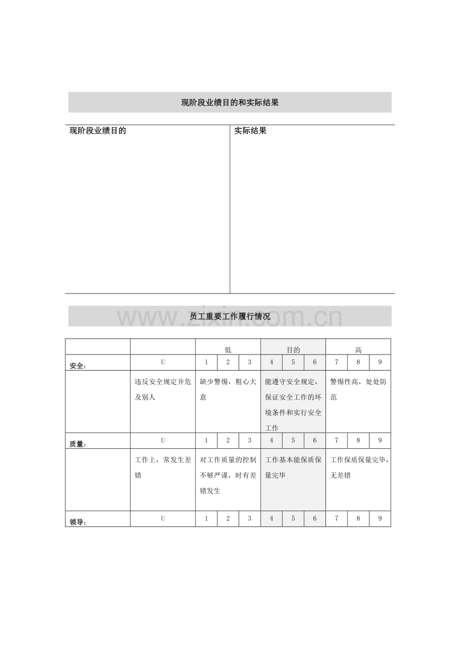 新华信海虹涂料销售人员能力发展指导手册销售管理人员业绩考评表.doc_第2页