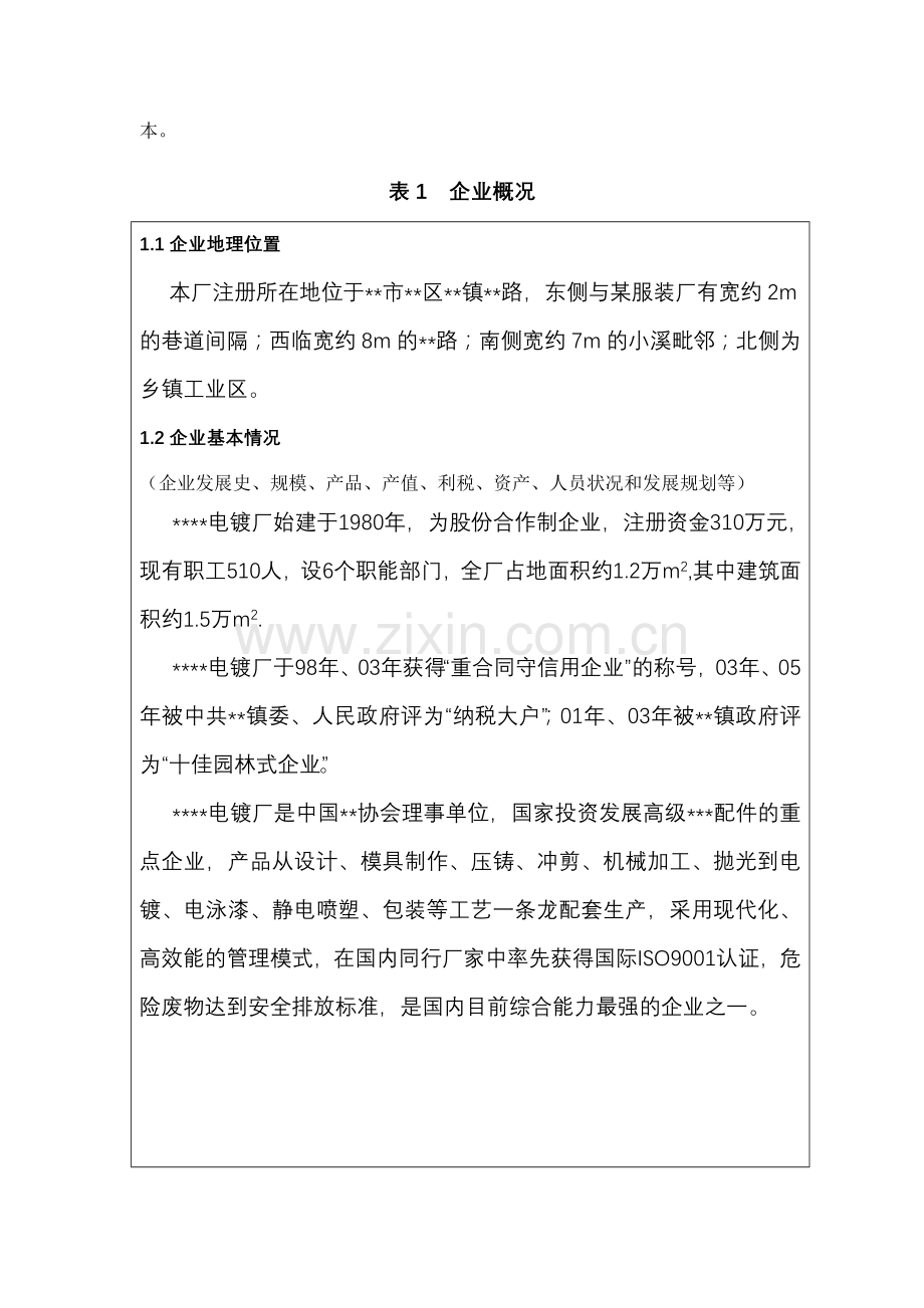 清洁生产审核基础资料填写示例.doc_第3页