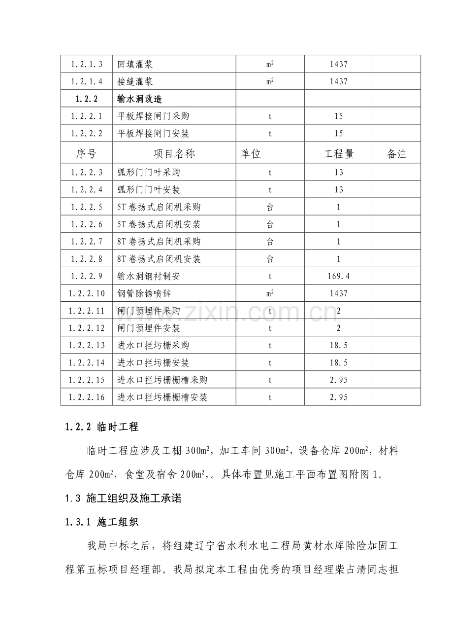 水库施工组织设计方案进度及附图.doc_第3页