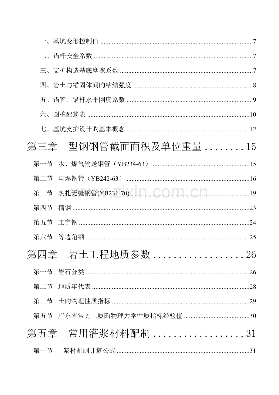 基坑、支护工程设计常用指标参数.doc_第2页