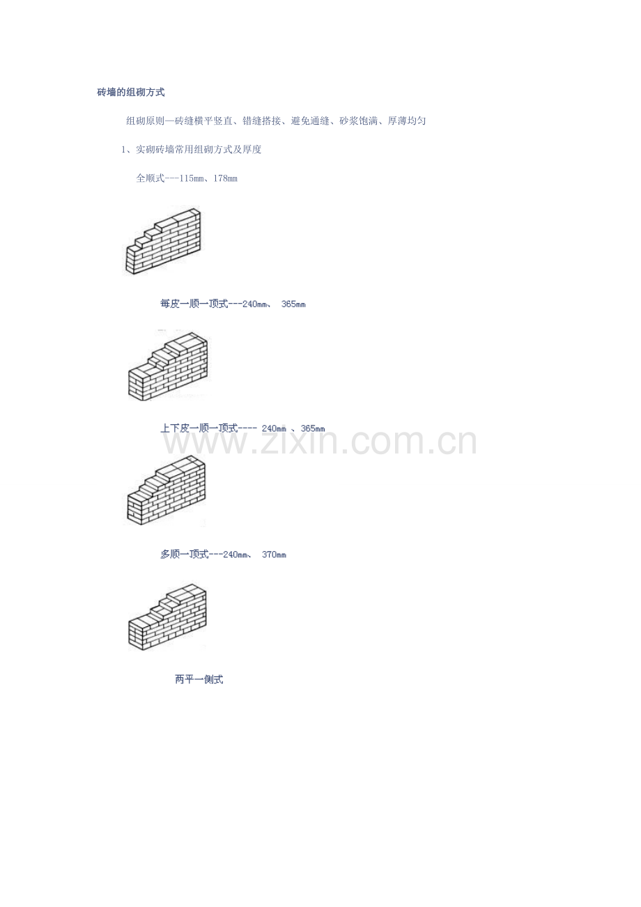 砖墙的组砌方式.doc_第1页