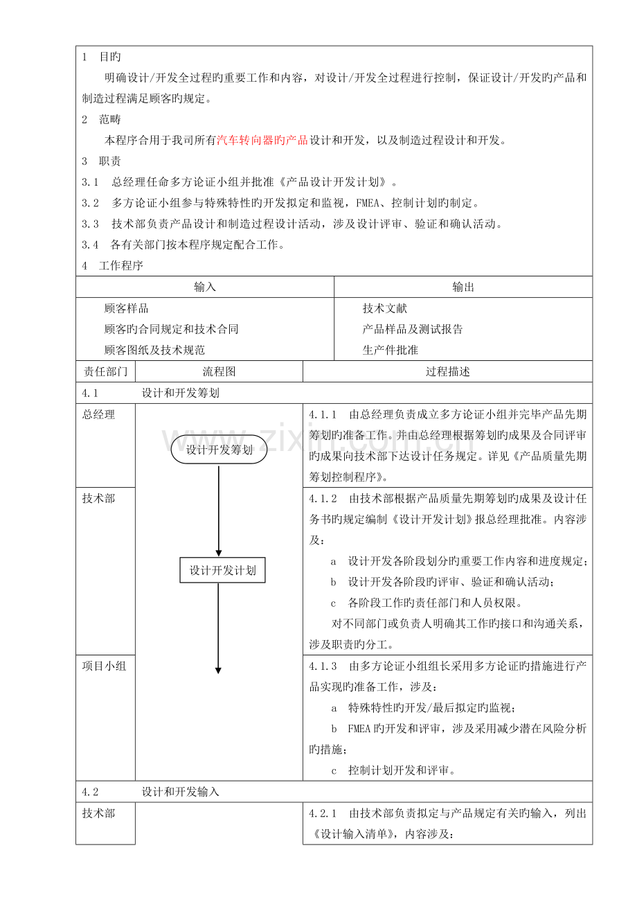 TS16949设计和开发控制程序.doc_第1页