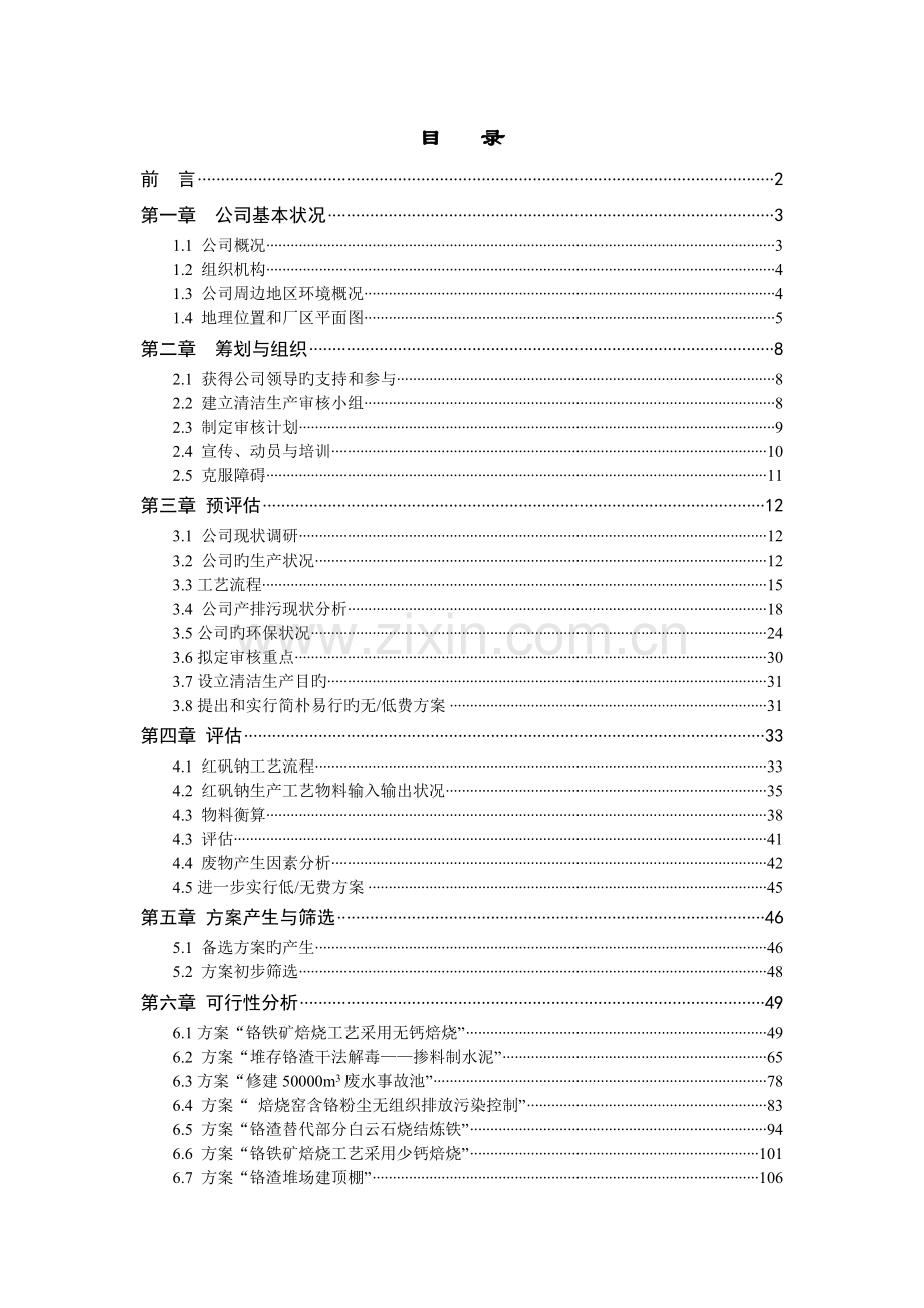 振华清洁生产审核报告(12.3).doc_第3页