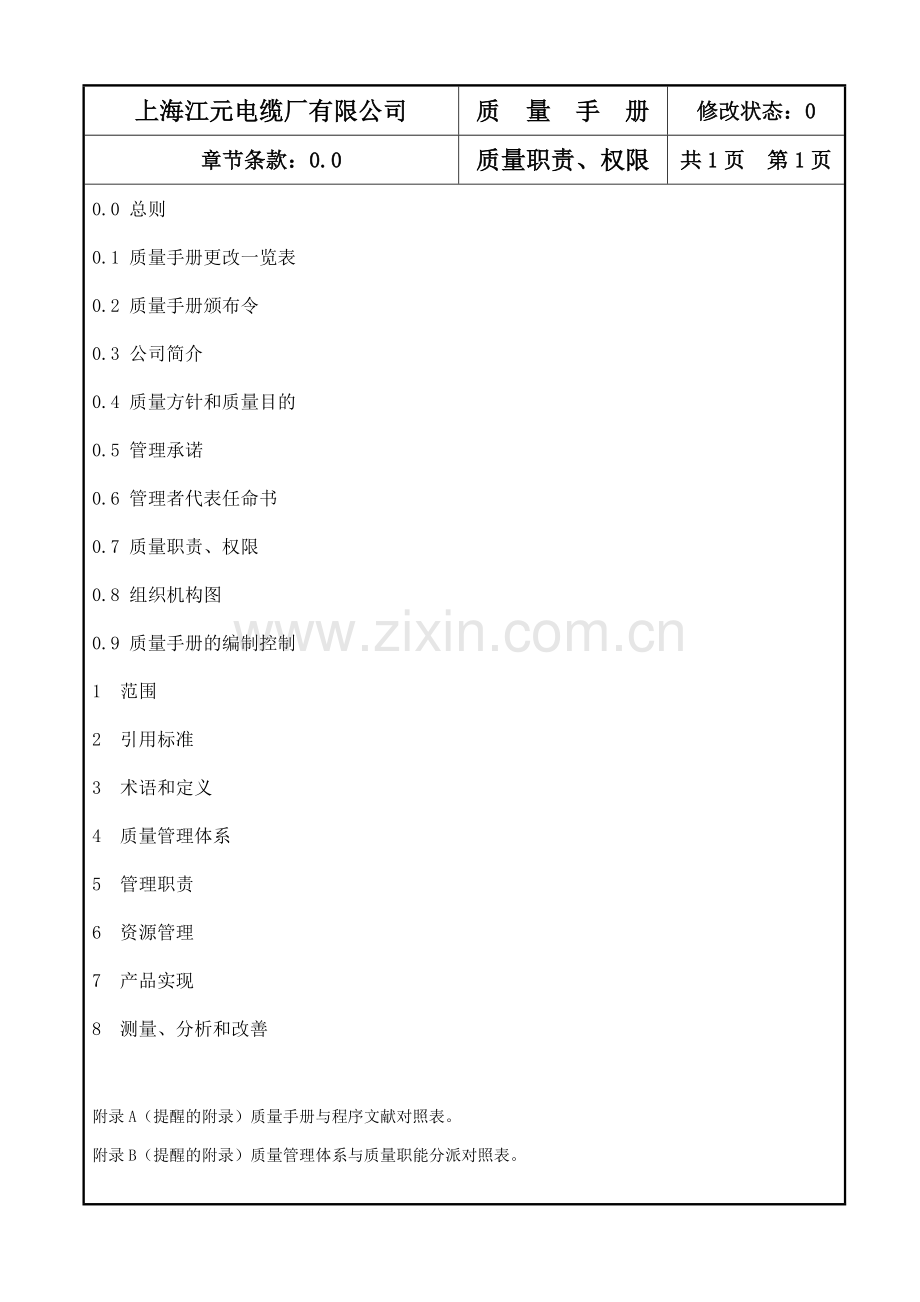 电线电缆行业质量手册副本.doc_第2页