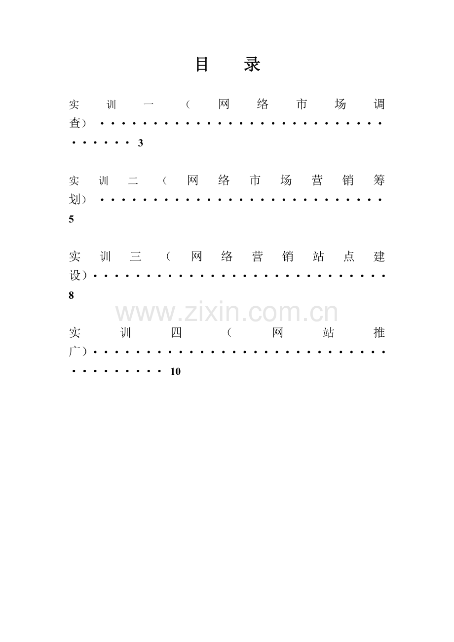 《网络营销》实训要求及内容指导书.doc_第2页